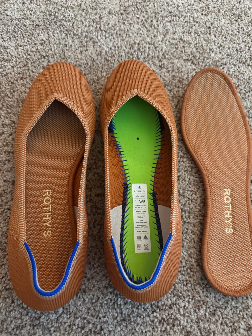 Rothy's Women’s Slip-On Knit Shoe — Brown - Picture 3 of 3
